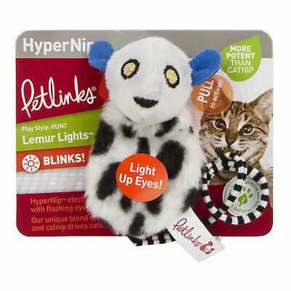 1ea Quaker Petlinks Safari Lemur Lights Electronic Light Cat Toy - Health/First Aid